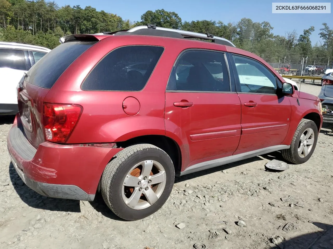 2006 Pontiac Torrent VIN: 2CKDL63F666068291 Lot: 73842124