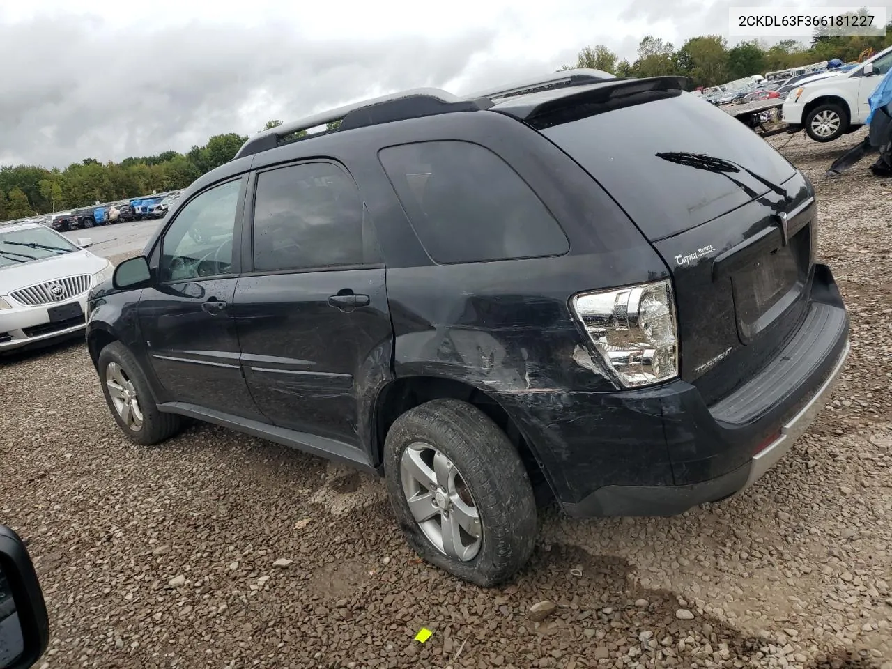 2006 Pontiac Torrent VIN: 2CKDL63F366181227 Lot: 74007664