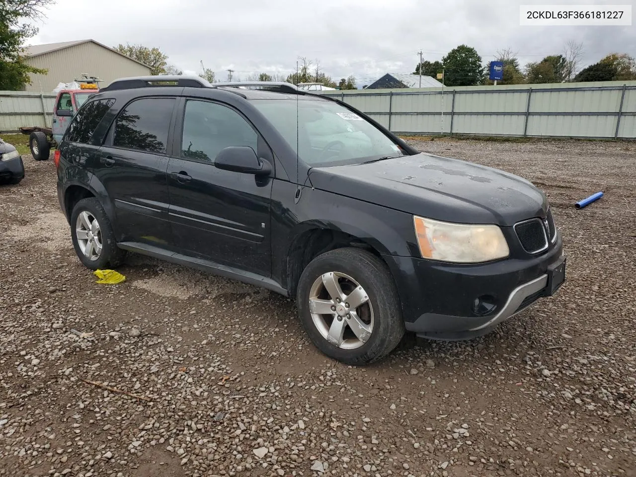 2006 Pontiac Torrent VIN: 2CKDL63F366181227 Lot: 74007664