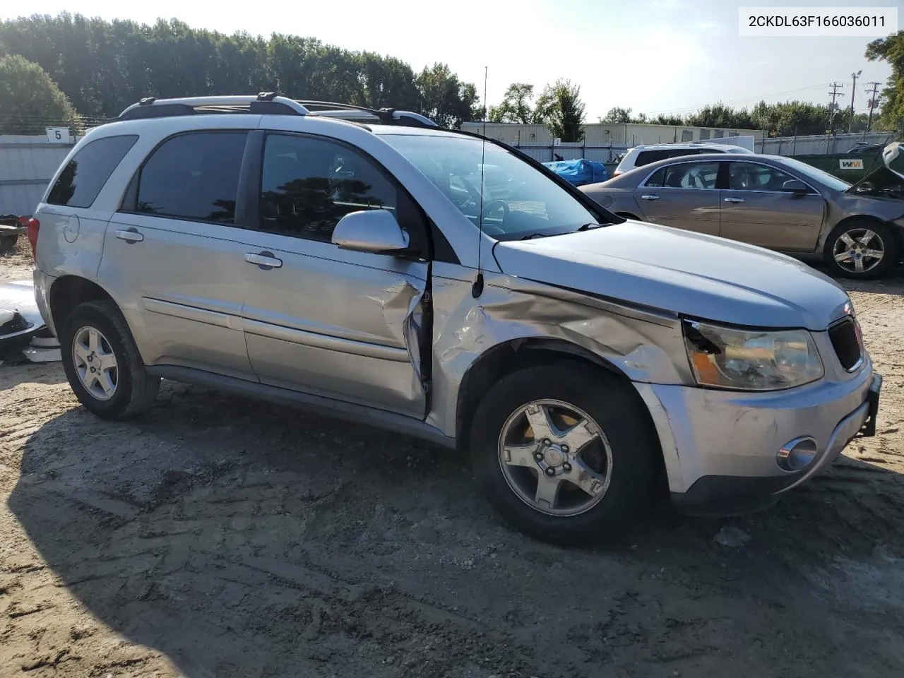 2006 Pontiac Torrent VIN: 2CKDL63F166036011 Lot: 74528774