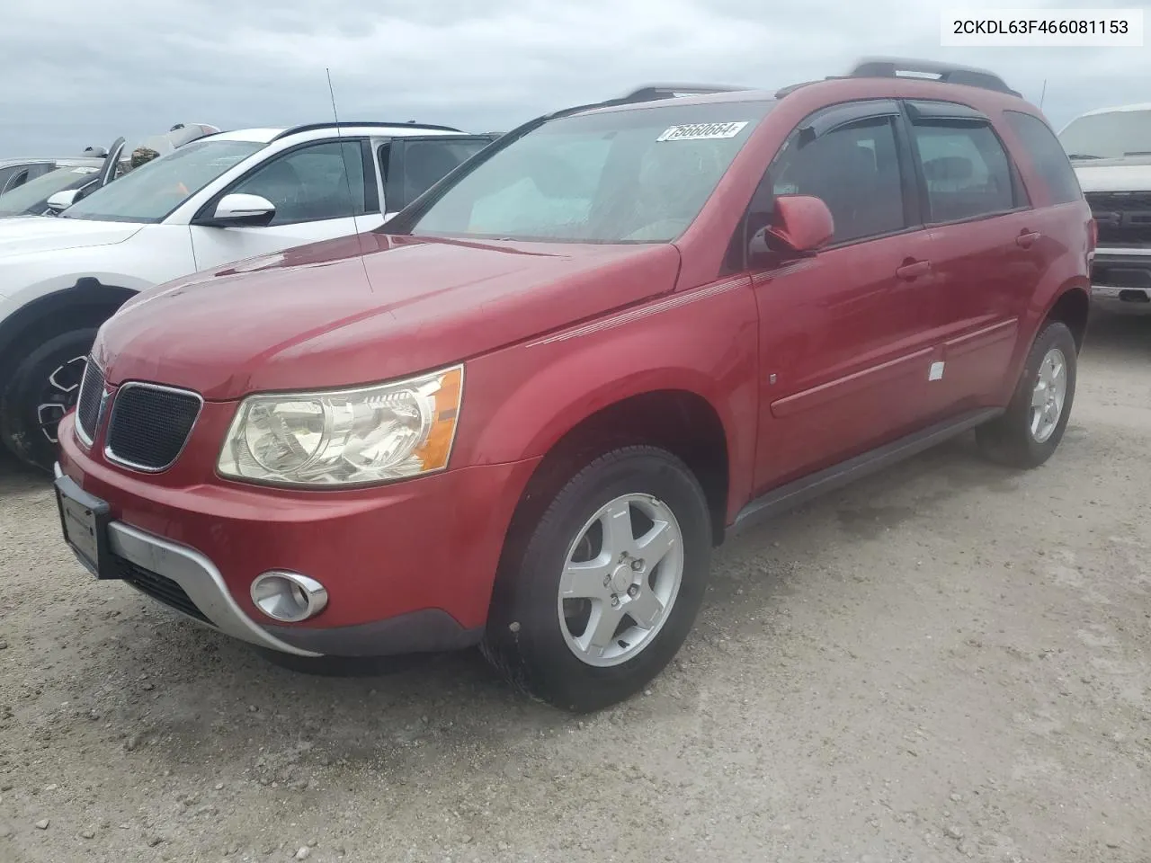 2006 Pontiac Torrent VIN: 2CKDL63F466081153 Lot: 75660664