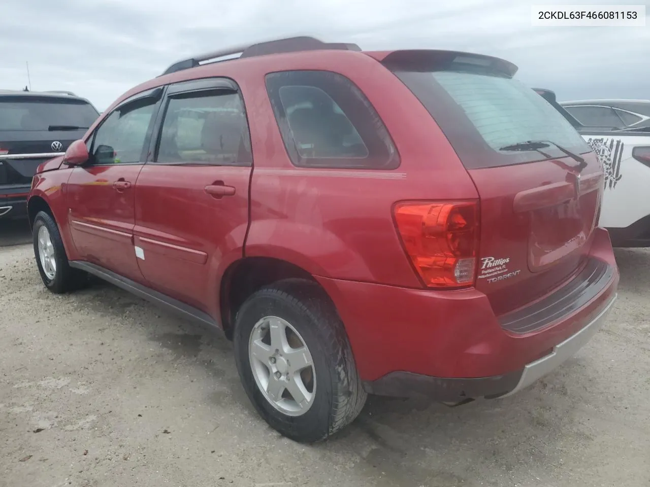 2006 Pontiac Torrent VIN: 2CKDL63F466081153 Lot: 75660664