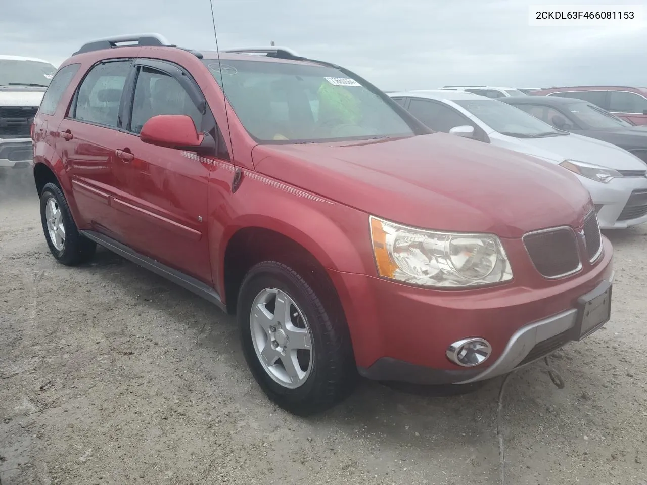 2006 Pontiac Torrent VIN: 2CKDL63F466081153 Lot: 75660664