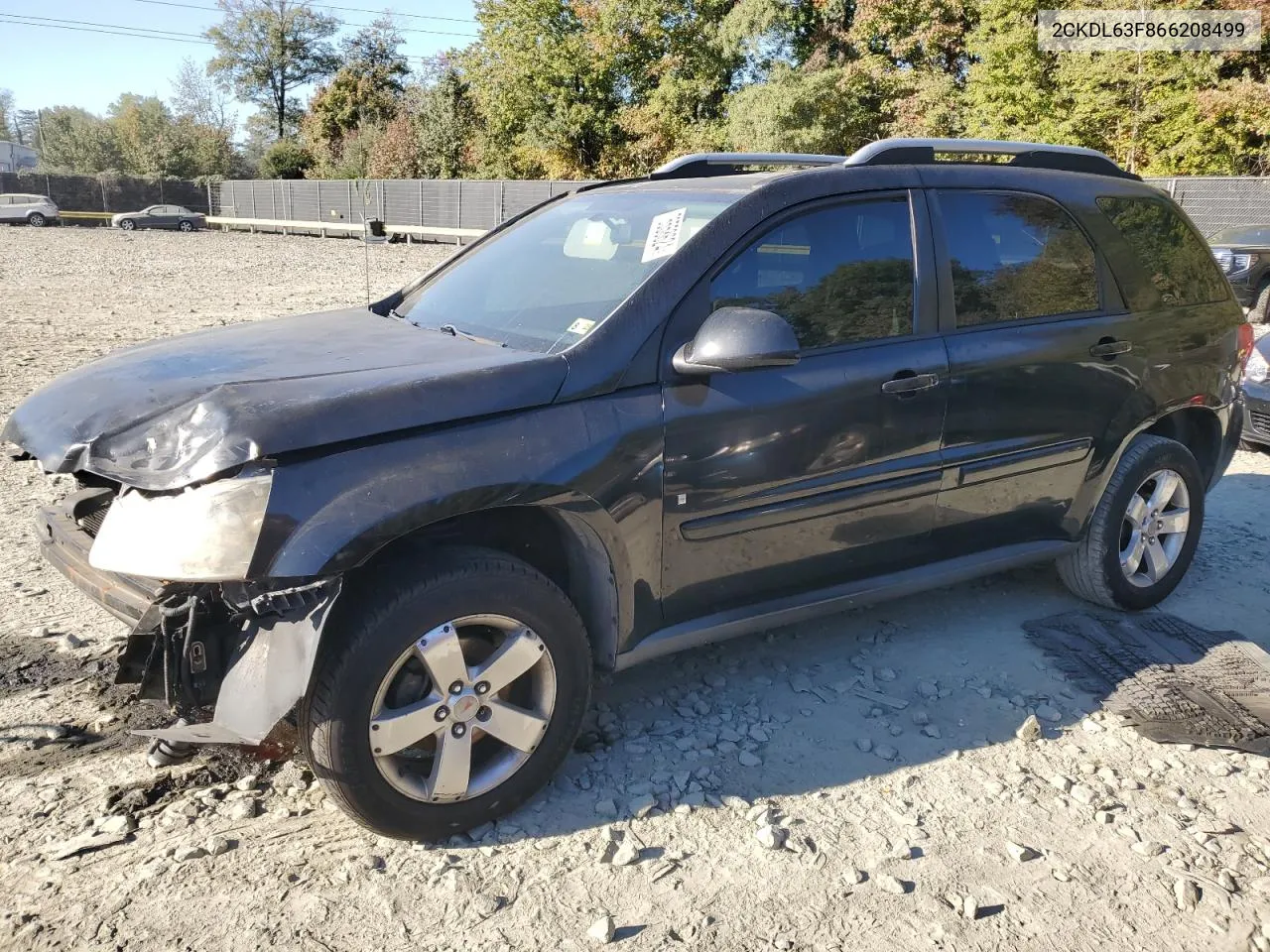 2006 Pontiac Torrent VIN: 2CKDL63F866208499 Lot: 76558624