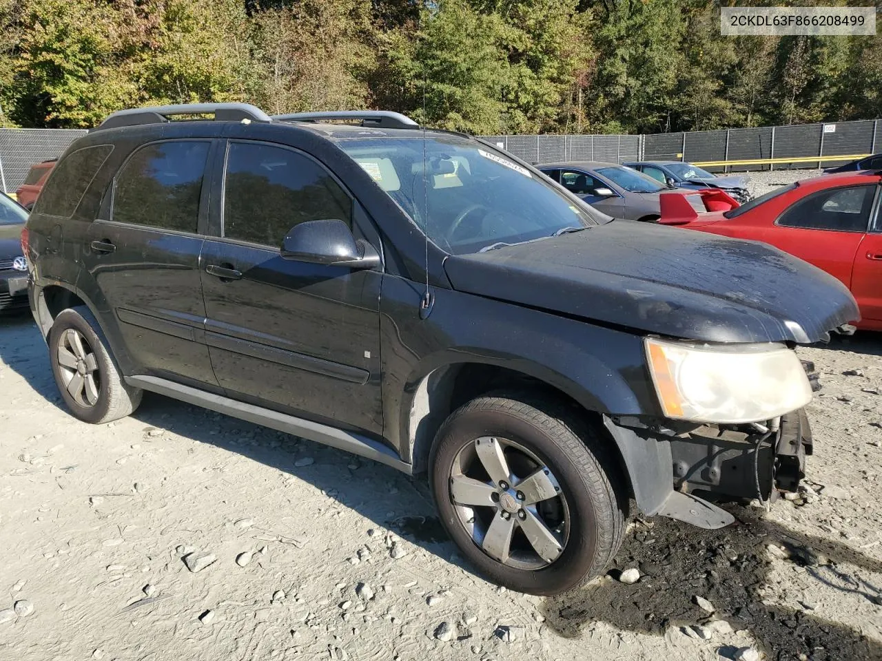 2006 Pontiac Torrent VIN: 2CKDL63F866208499 Lot: 76558624