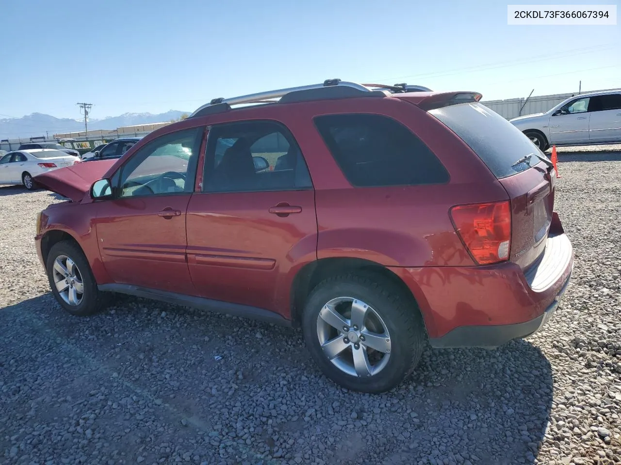 2006 Pontiac Torrent VIN: 2CKDL73F366067394 Lot: 77473794