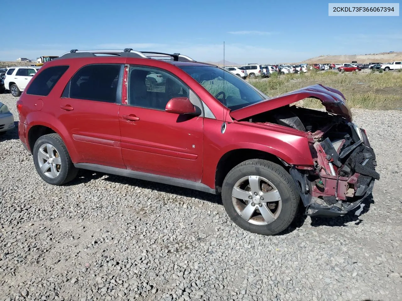 2006 Pontiac Torrent VIN: 2CKDL73F366067394 Lot: 77473794