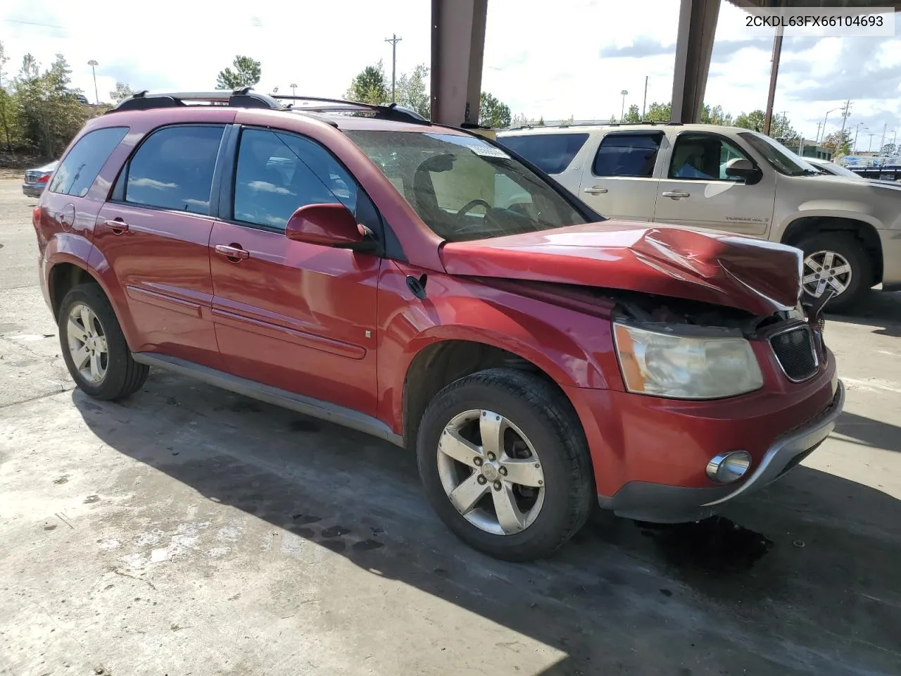 2006 Pontiac Torrent VIN: 2CKDL63FX66104693 Lot: 78568674