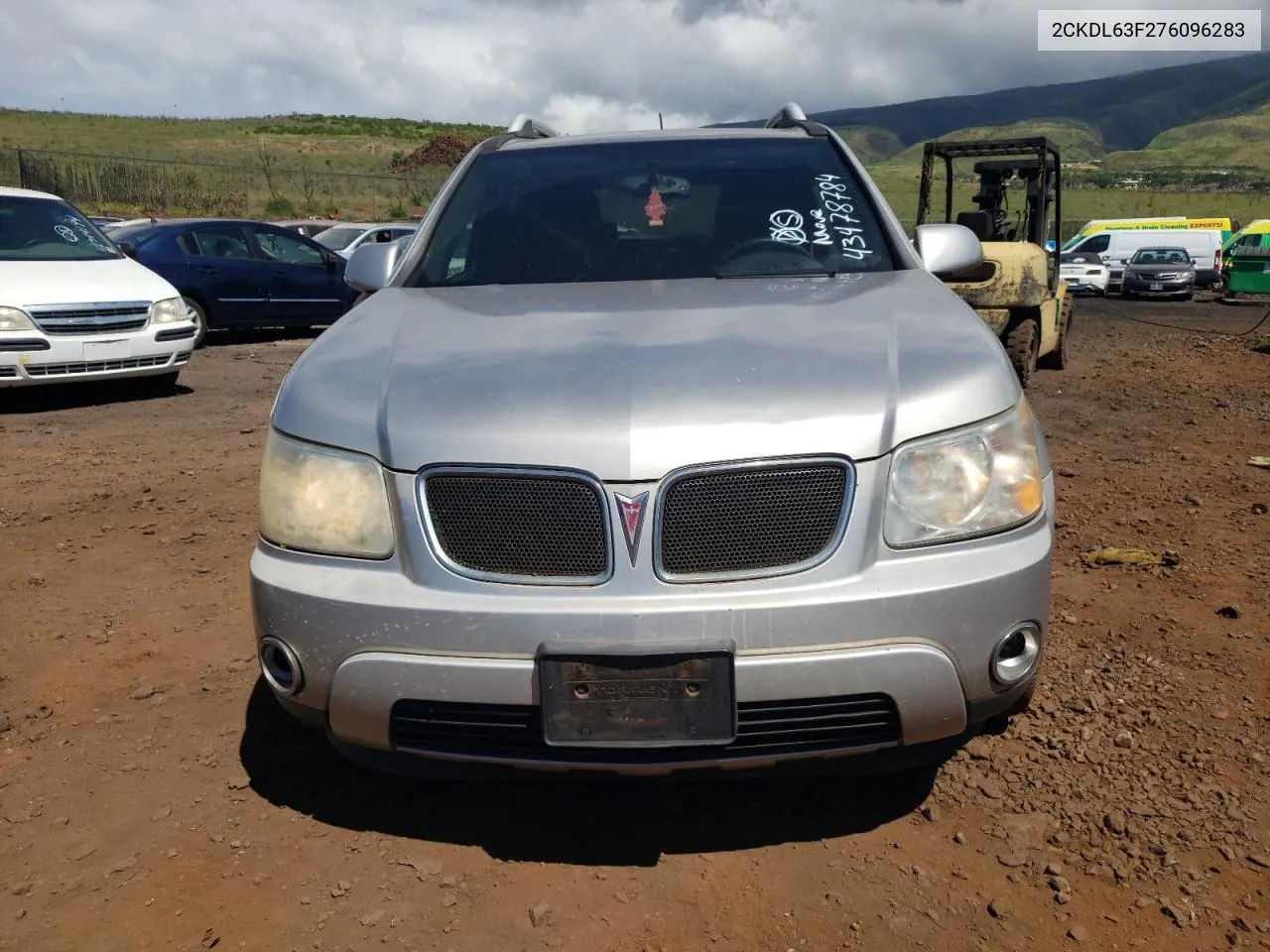 2007 Pontiac Torrent VIN: 2CKDL63F276096283 Lot: 43478784