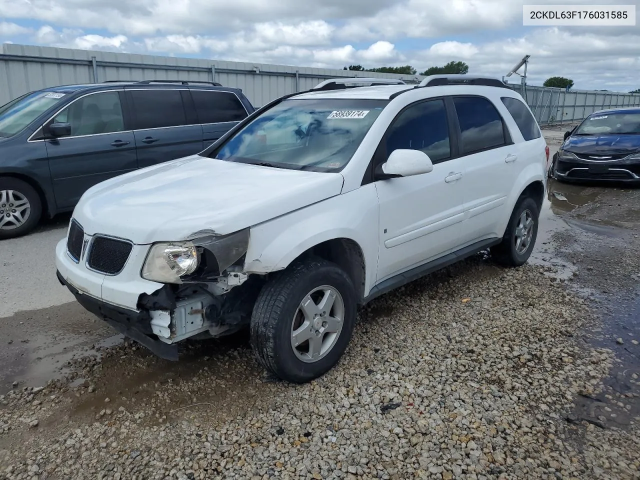 2CKDL63F176031585 2007 Pontiac Torrent