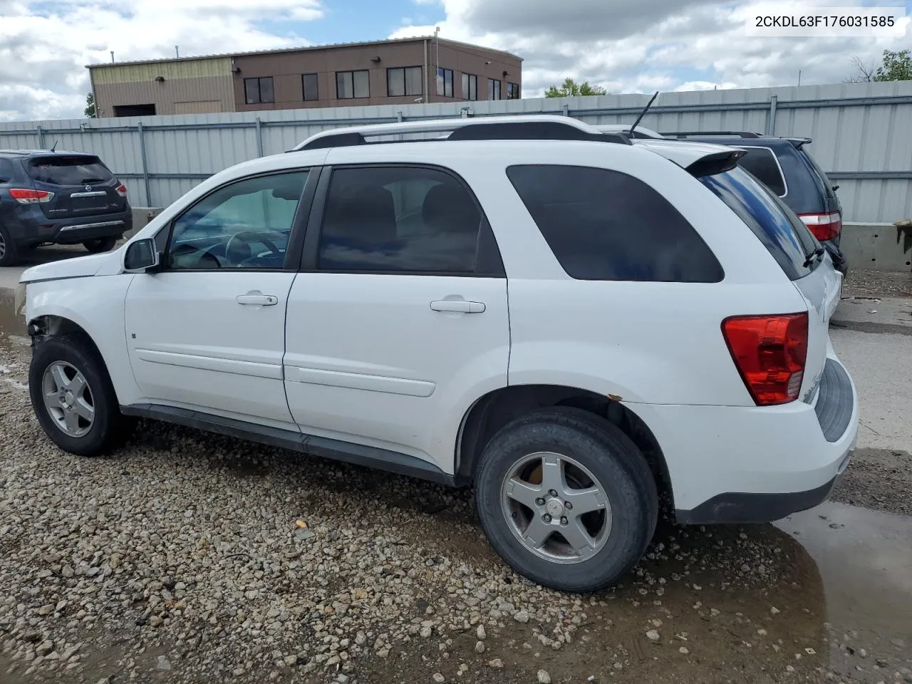 2CKDL63F176031585 2007 Pontiac Torrent