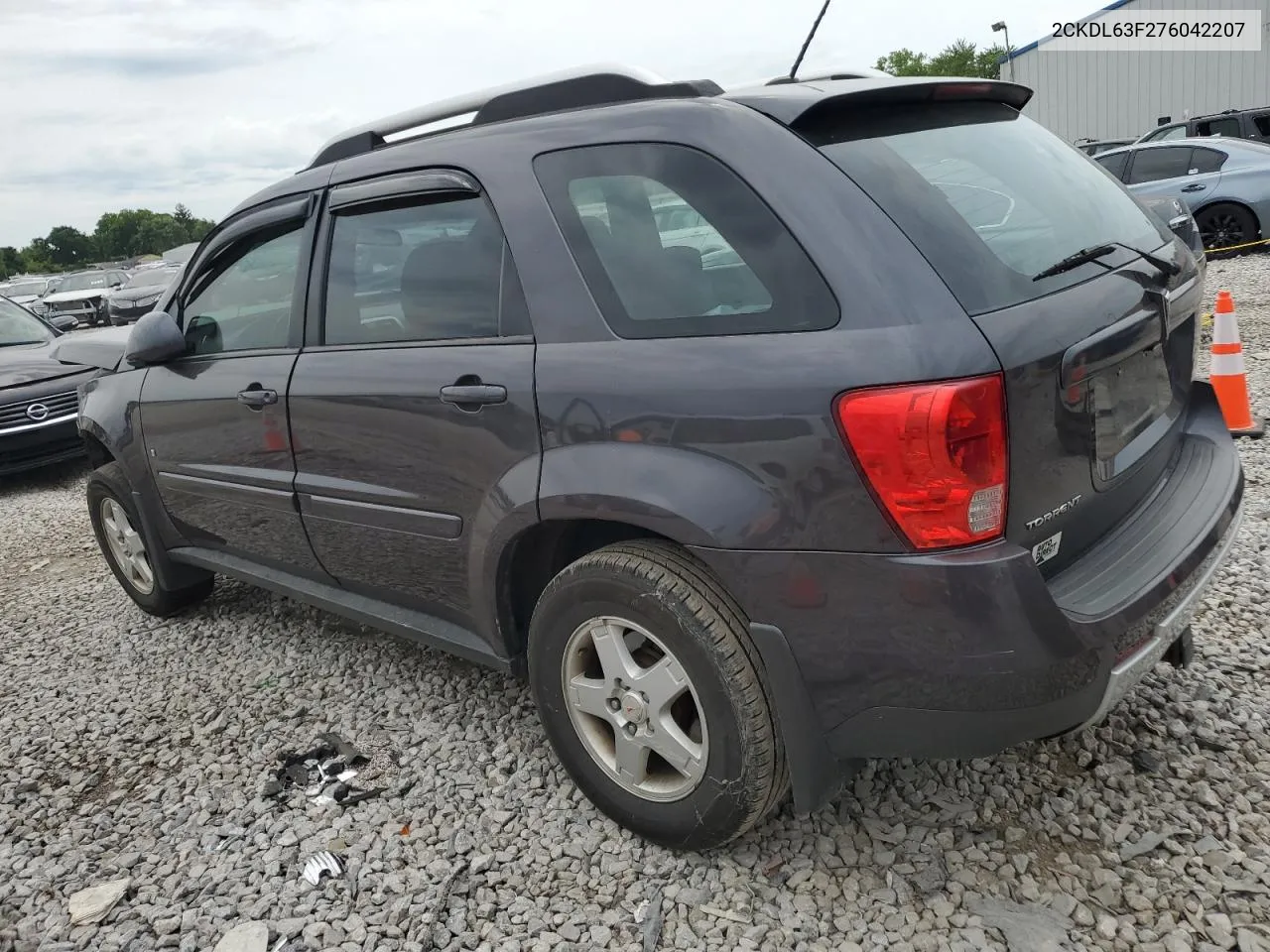 2007 Pontiac Torrent VIN: 2CKDL63F276042207 Lot: 65110584