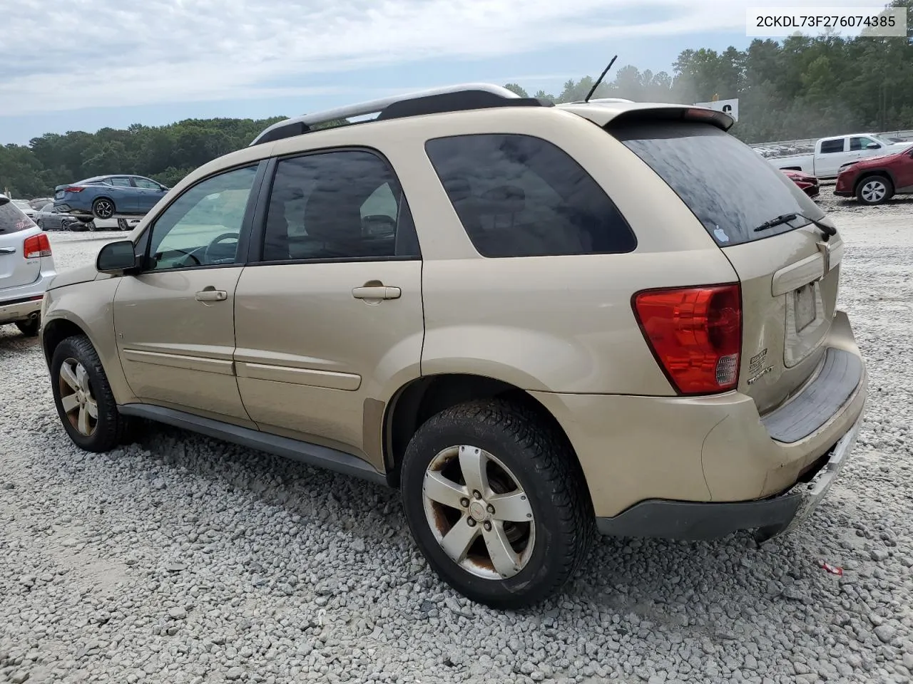 2007 Pontiac Torrent VIN: 2CKDL73F276074385 Lot: 66382014