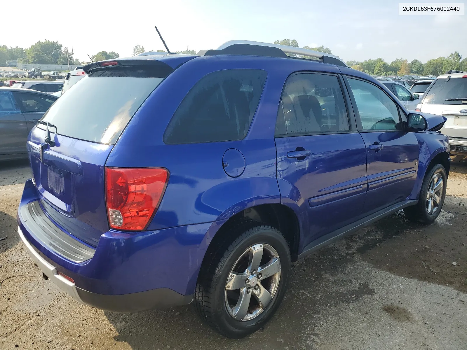 2007 Pontiac Torrent VIN: 2CKDL63F676002440 Lot: 67177573