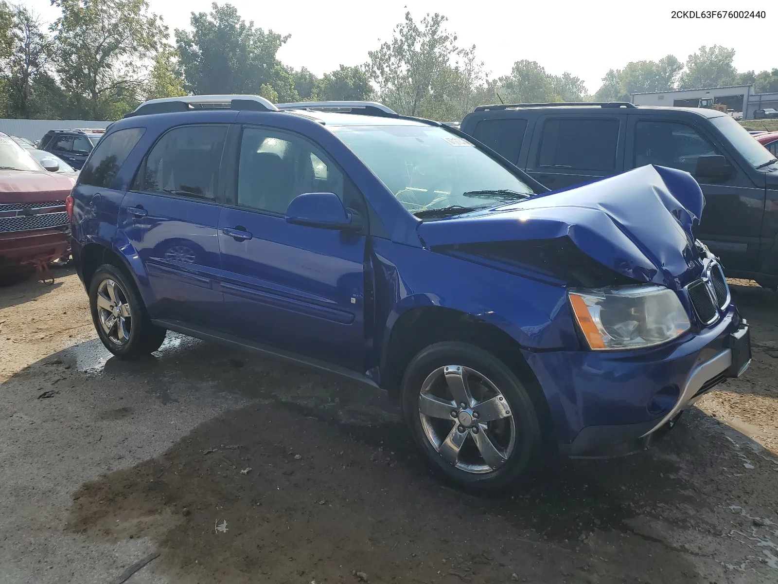 2007 Pontiac Torrent VIN: 2CKDL63F676002440 Lot: 67177573