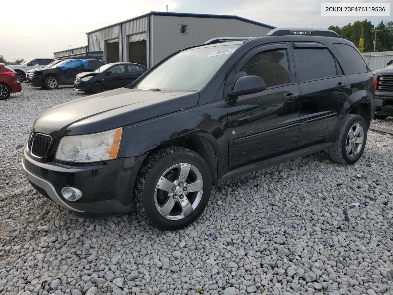 2007 Pontiac Torrent VIN: 2CKDL73F476119536 Lot: 67502484