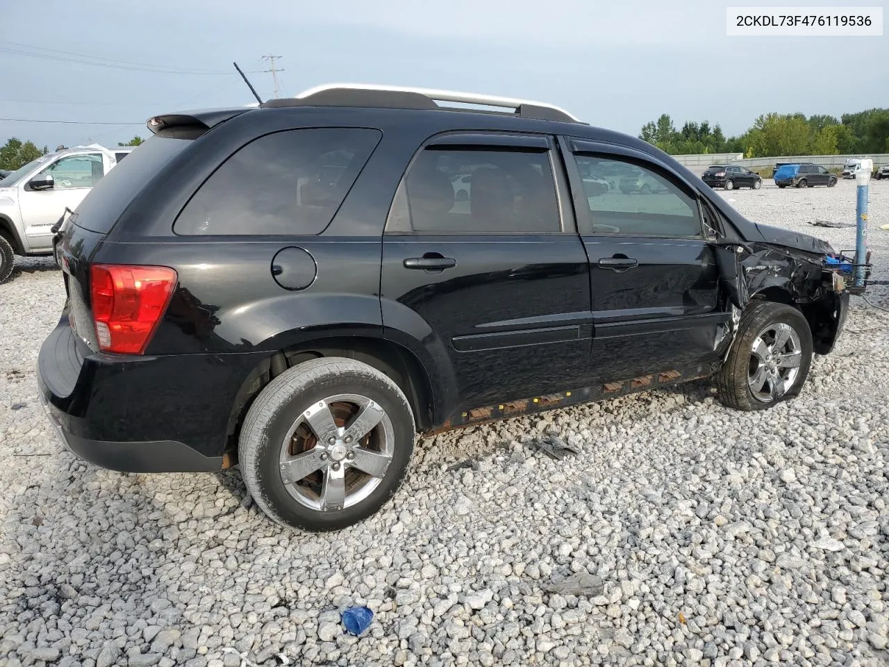 2007 Pontiac Torrent VIN: 2CKDL73F476119536 Lot: 67502484