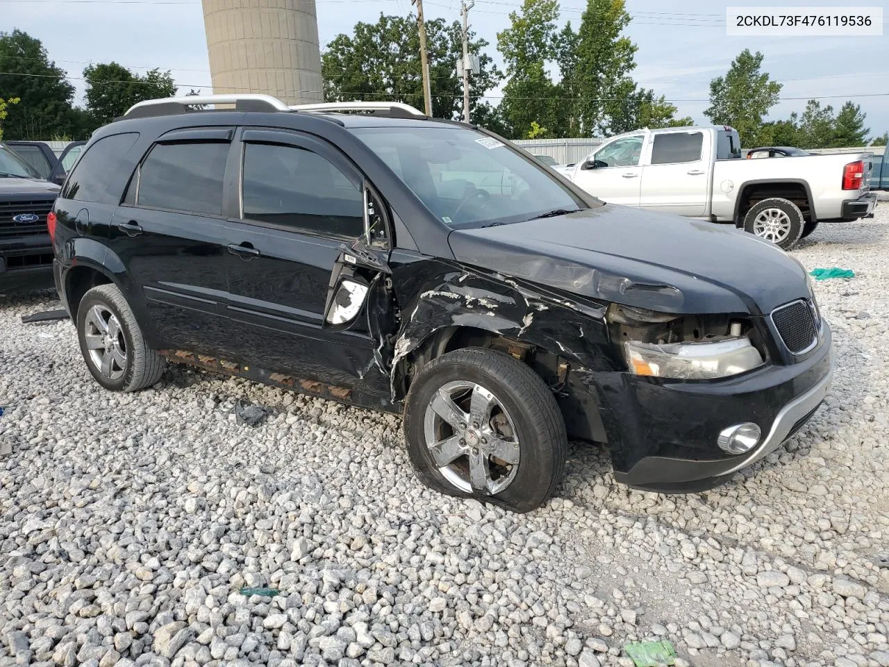 2007 Pontiac Torrent VIN: 2CKDL73F476119536 Lot: 67502484