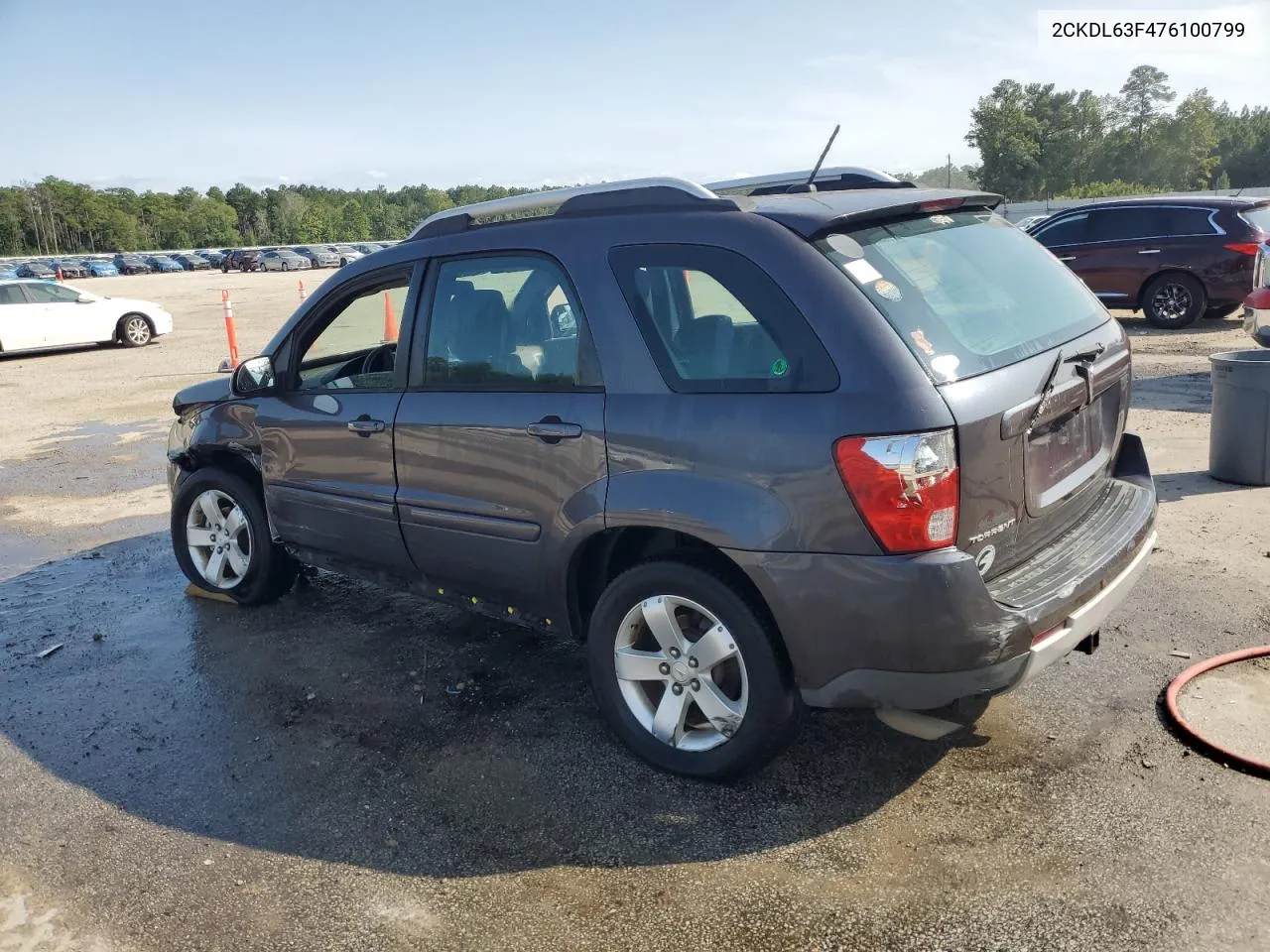 2007 Pontiac Torrent VIN: 2CKDL63F476100799 Lot: 70655824