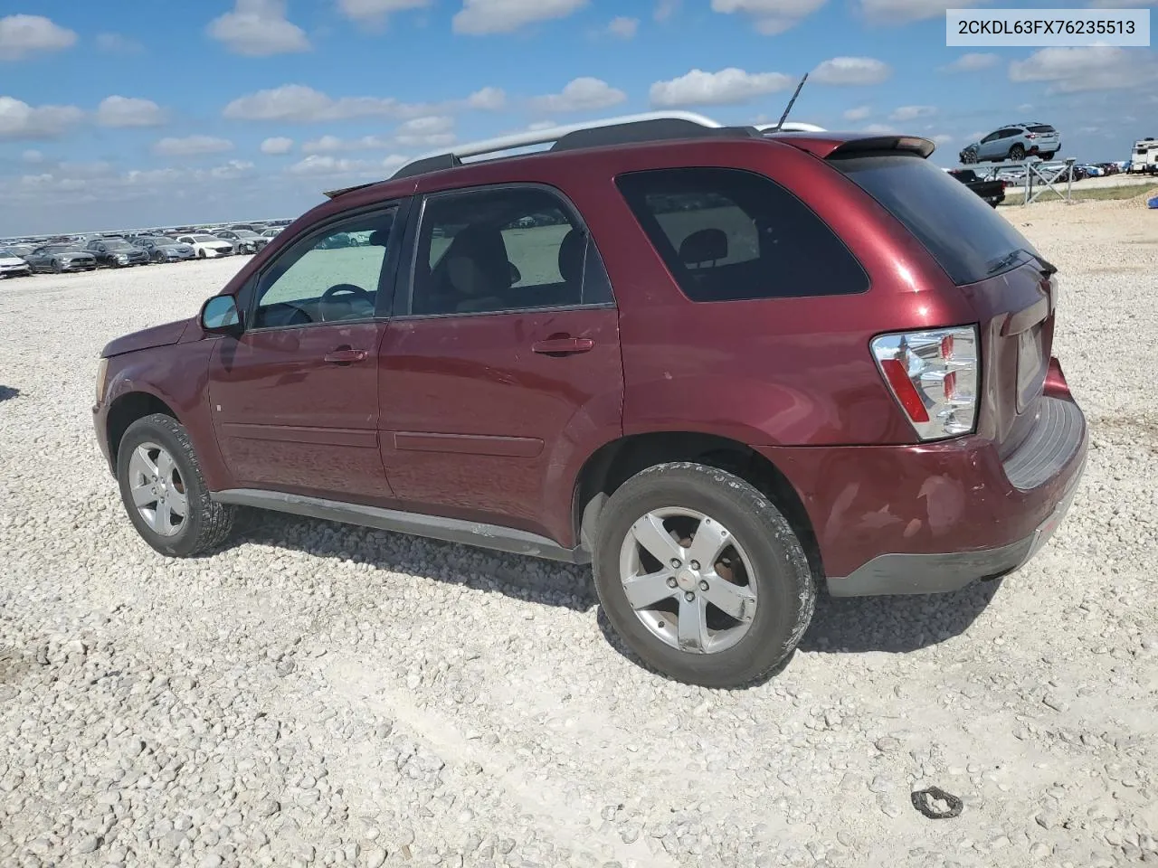 2007 Pontiac Torrent VIN: 2CKDL63FX76235513 Lot: 71784464