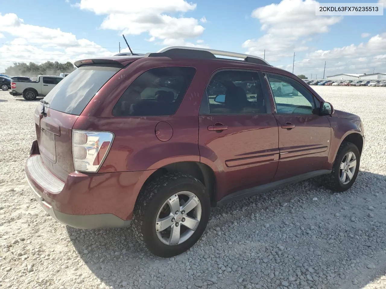 2007 Pontiac Torrent VIN: 2CKDL63FX76235513 Lot: 71784464