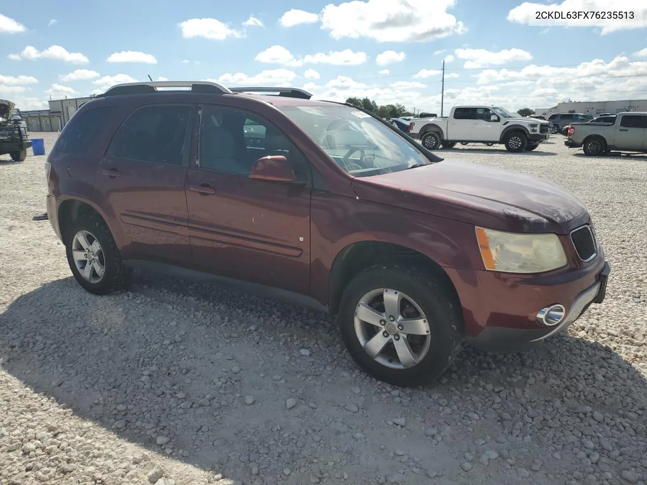 2007 Pontiac Torrent VIN: 2CKDL63FX76235513 Lot: 71784464