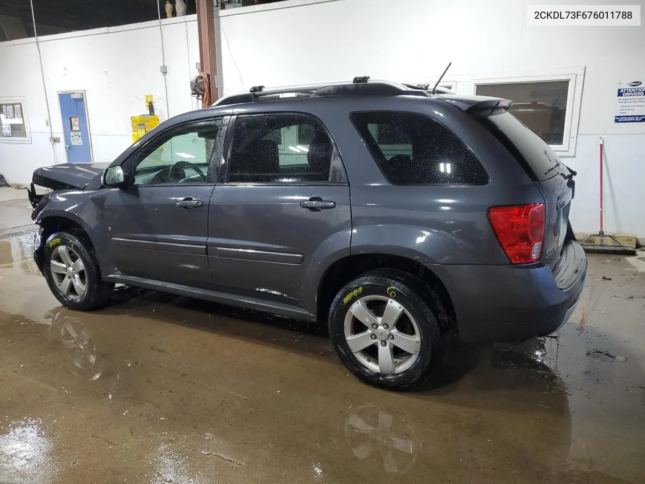 2007 Pontiac Torrent VIN: 2CKDL73F676011788 Lot: 75606214