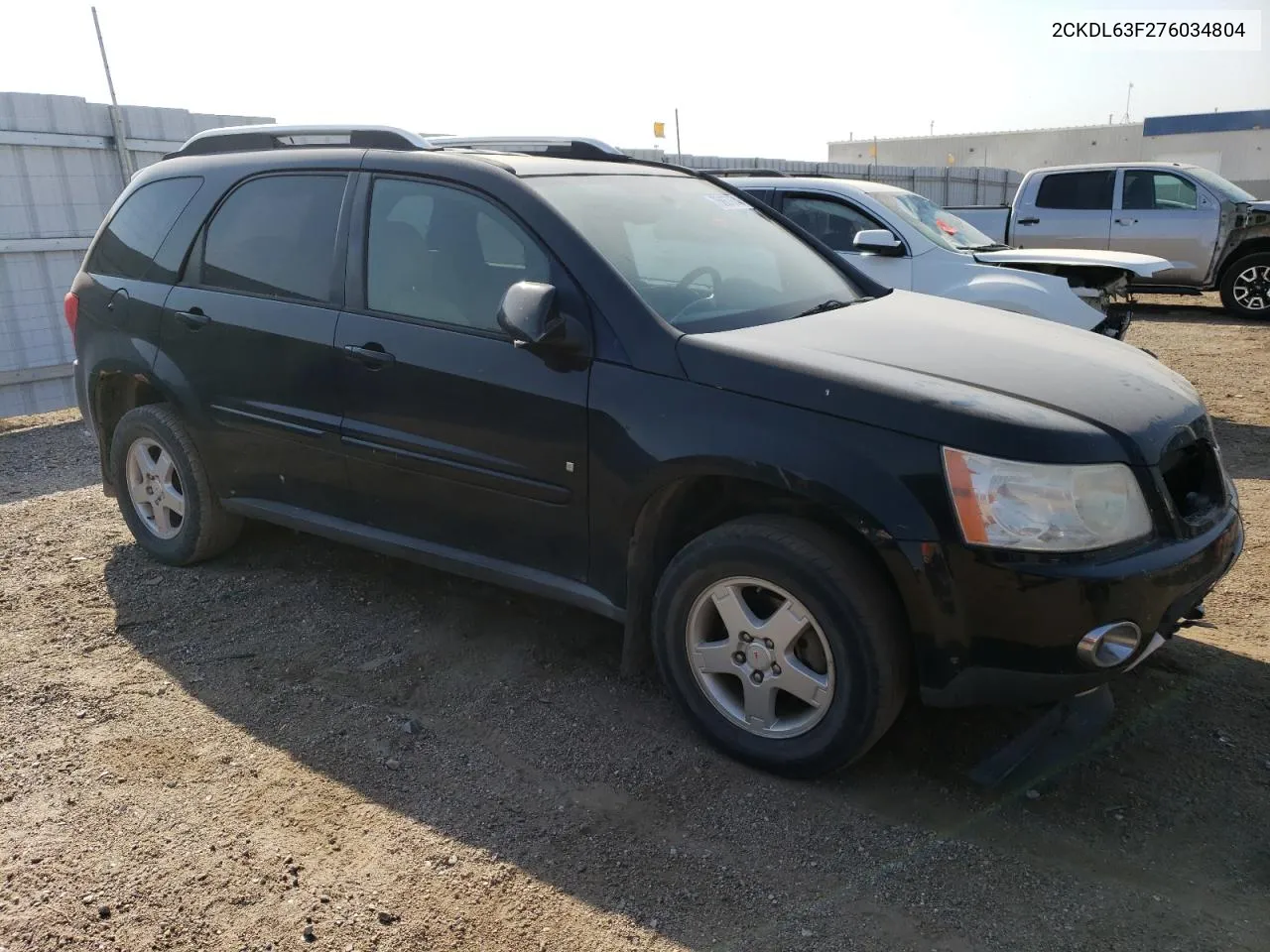 2007 Pontiac Torrent VIN: 2CKDL63F276034804 Lot: 75667674