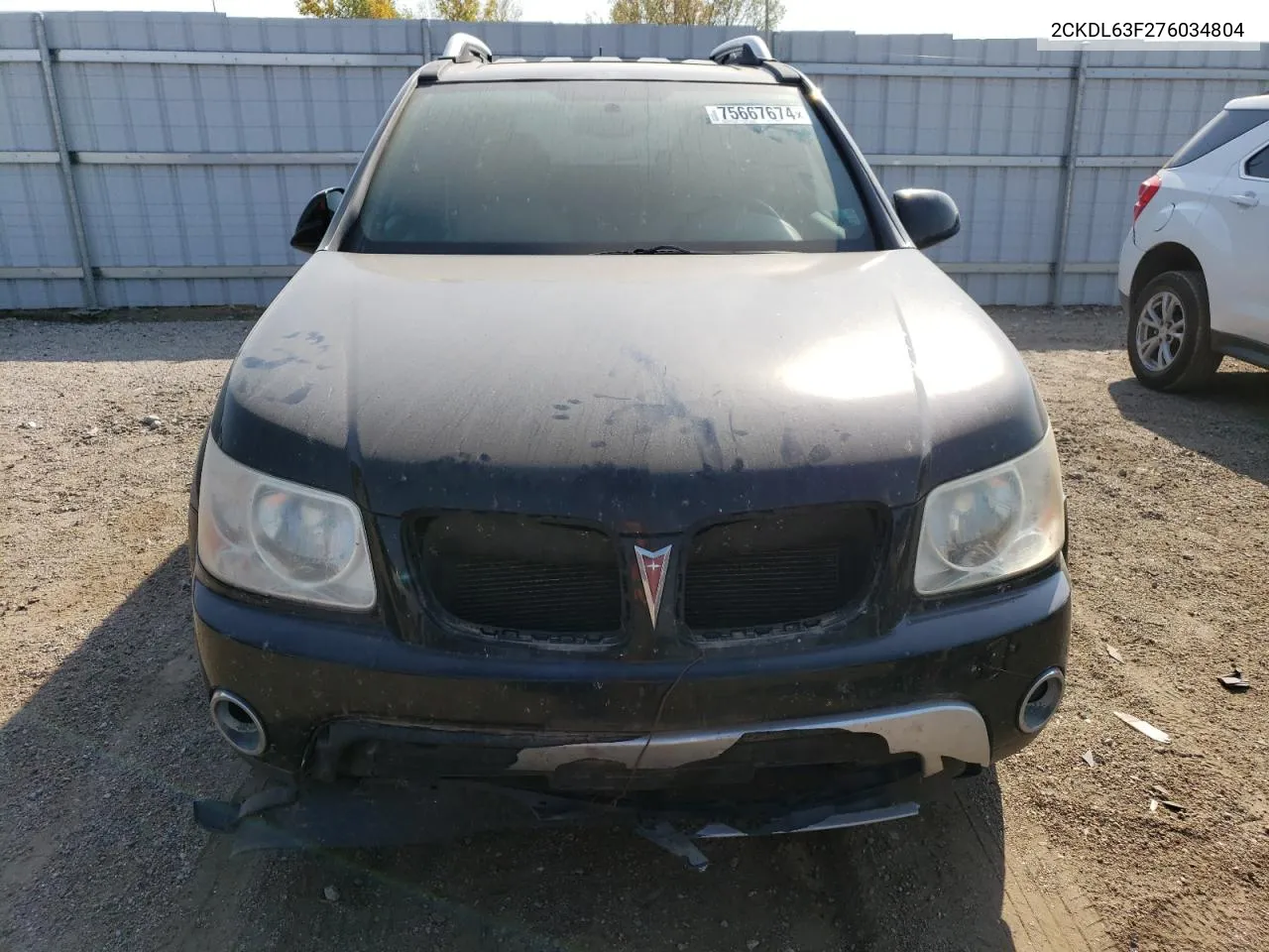 2007 Pontiac Torrent VIN: 2CKDL63F276034804 Lot: 75667674