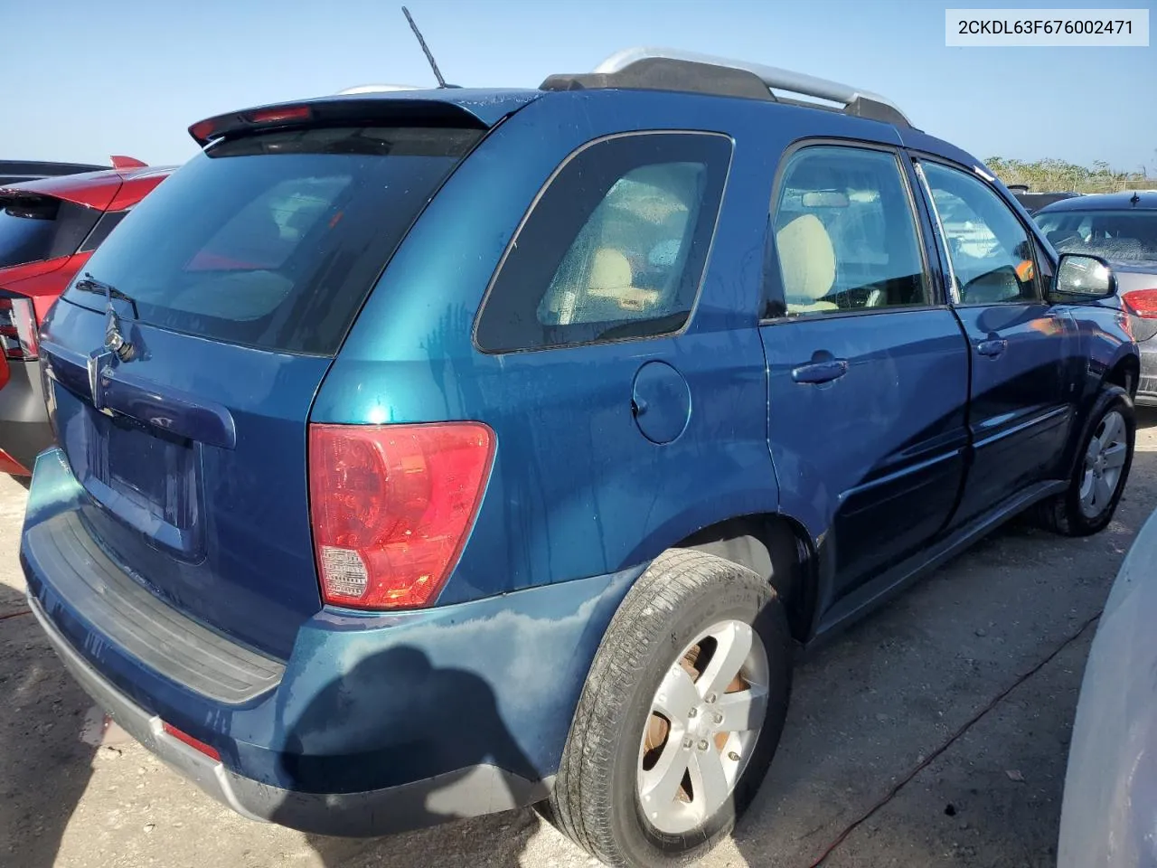 2007 Pontiac Torrent VIN: 2CKDL63F676002471 Lot: 76743934