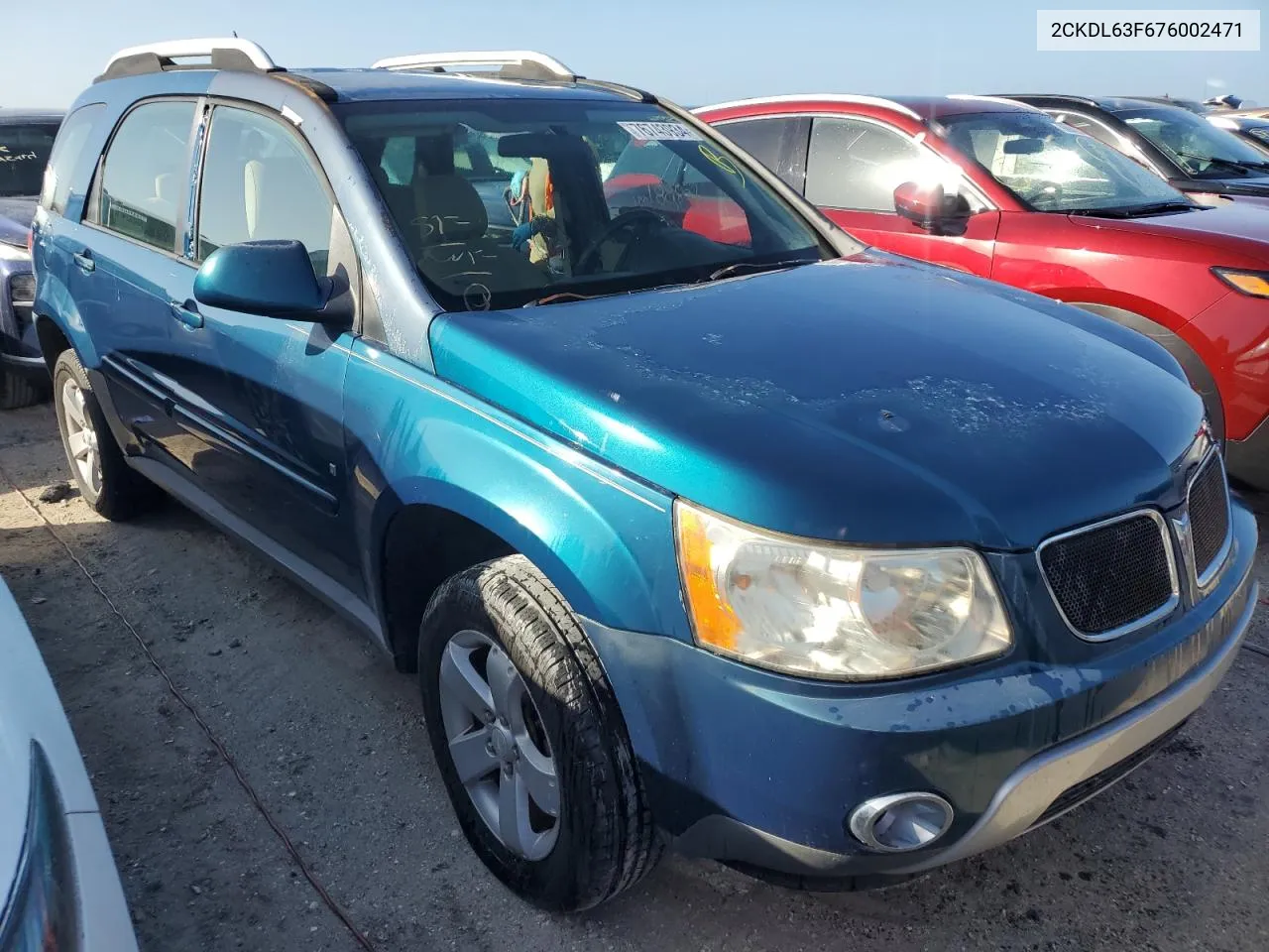 2007 Pontiac Torrent VIN: 2CKDL63F676002471 Lot: 76743934