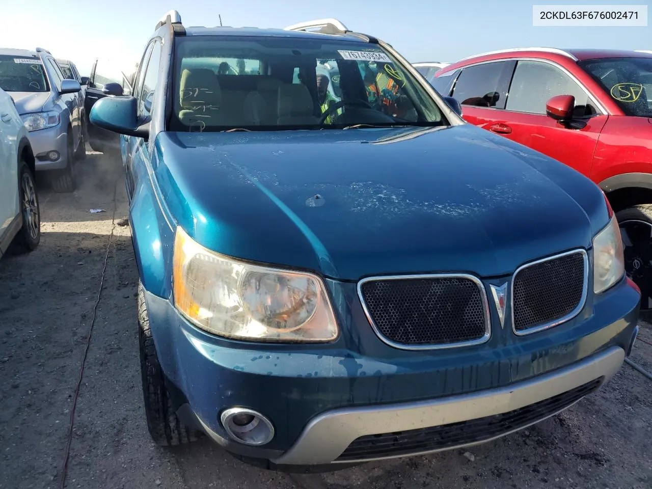 2007 Pontiac Torrent VIN: 2CKDL63F676002471 Lot: 76743934