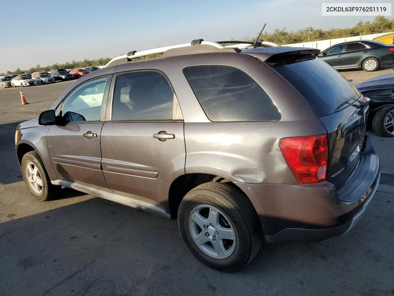 2007 Pontiac Torrent VIN: 2CKDL63F976251119 Lot: 77977564