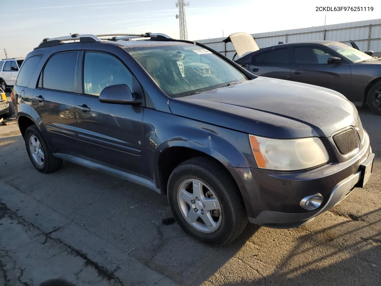 2007 Pontiac Torrent VIN: 2CKDL63F976251119 Lot: 77977564