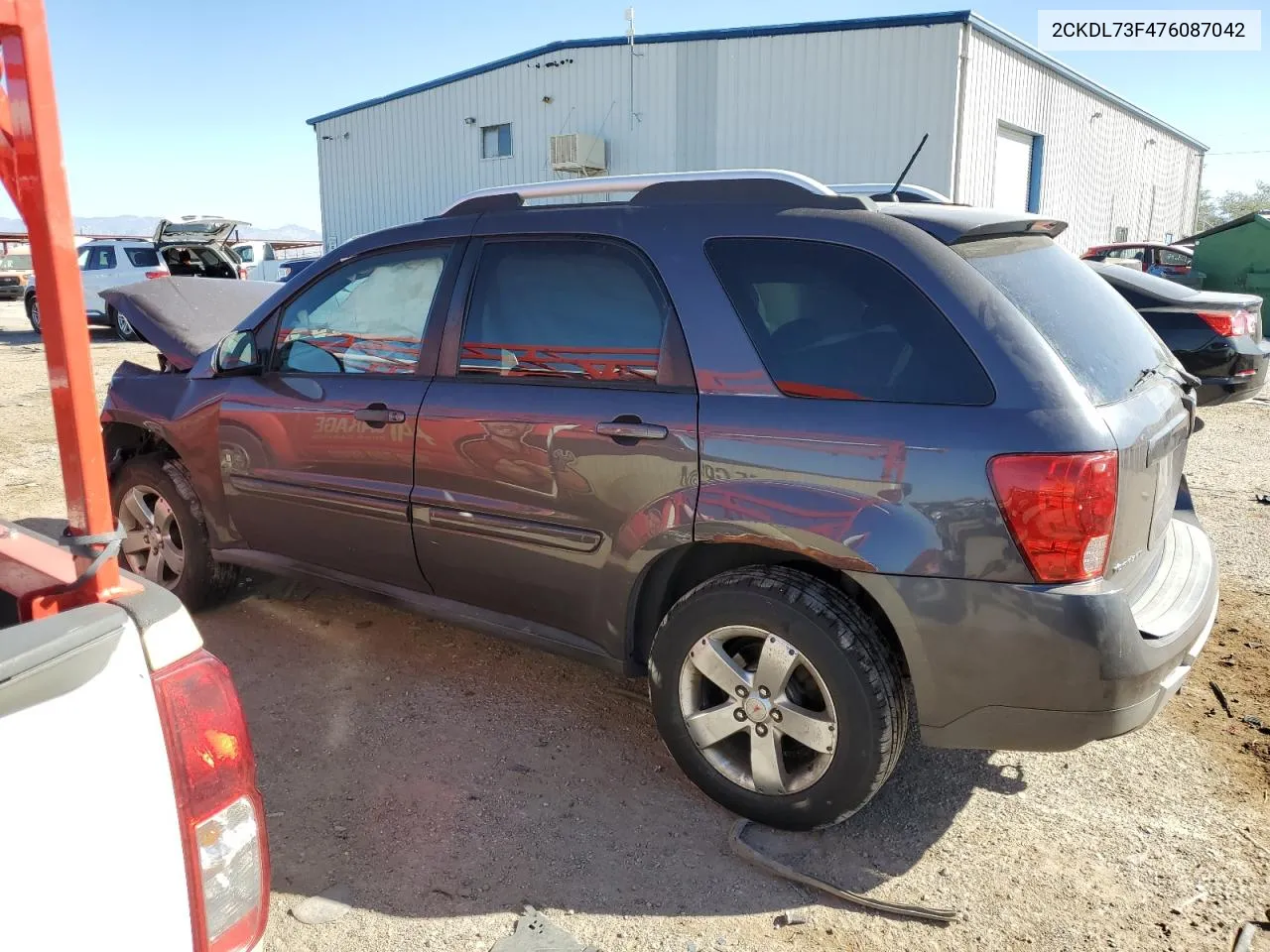 2007 Pontiac Torrent VIN: 2CKDL73F476087042 Lot: 78944784