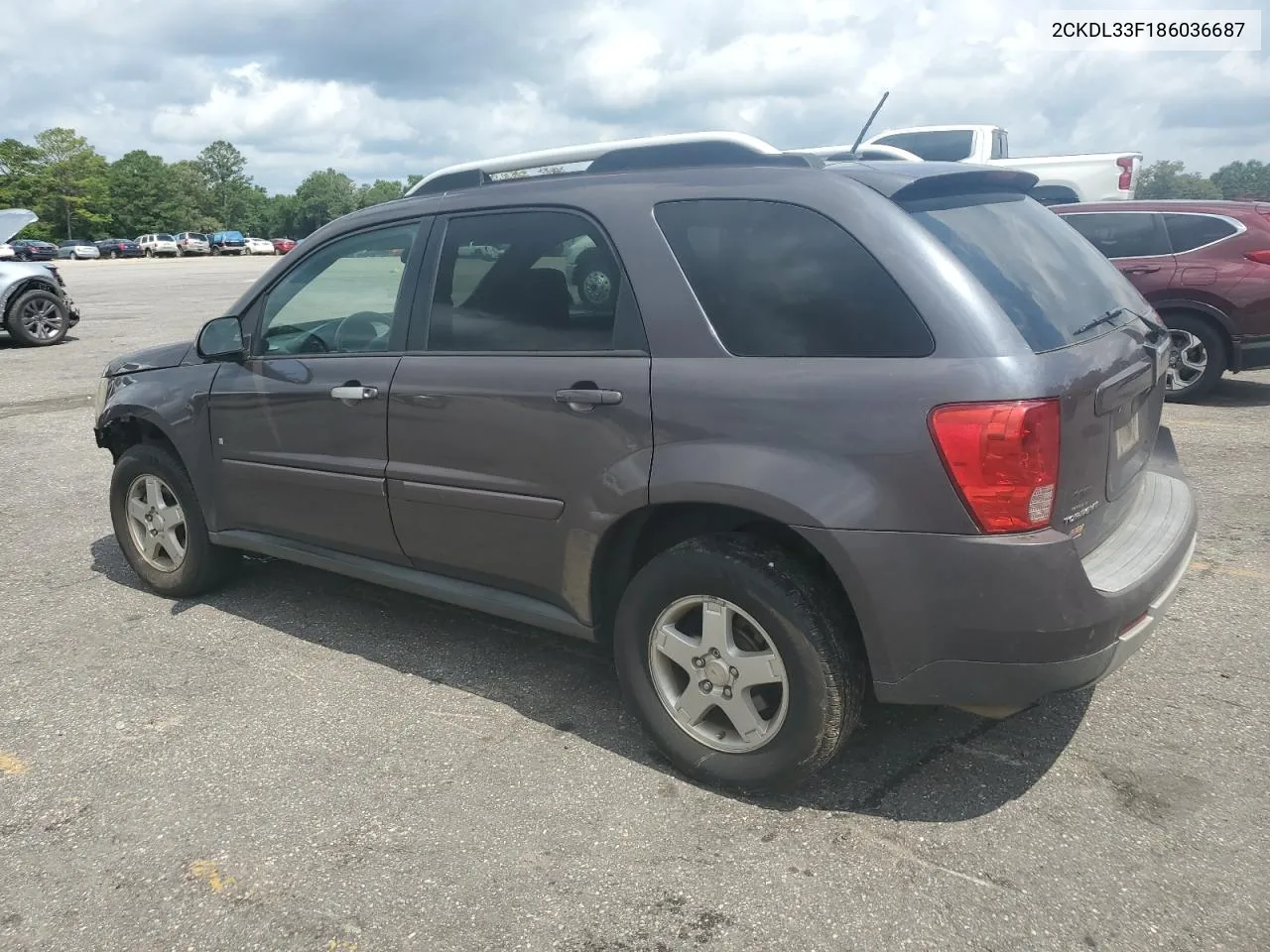 2008 Pontiac Torrent VIN: 2CKDL33F186036687 Lot: 56024004