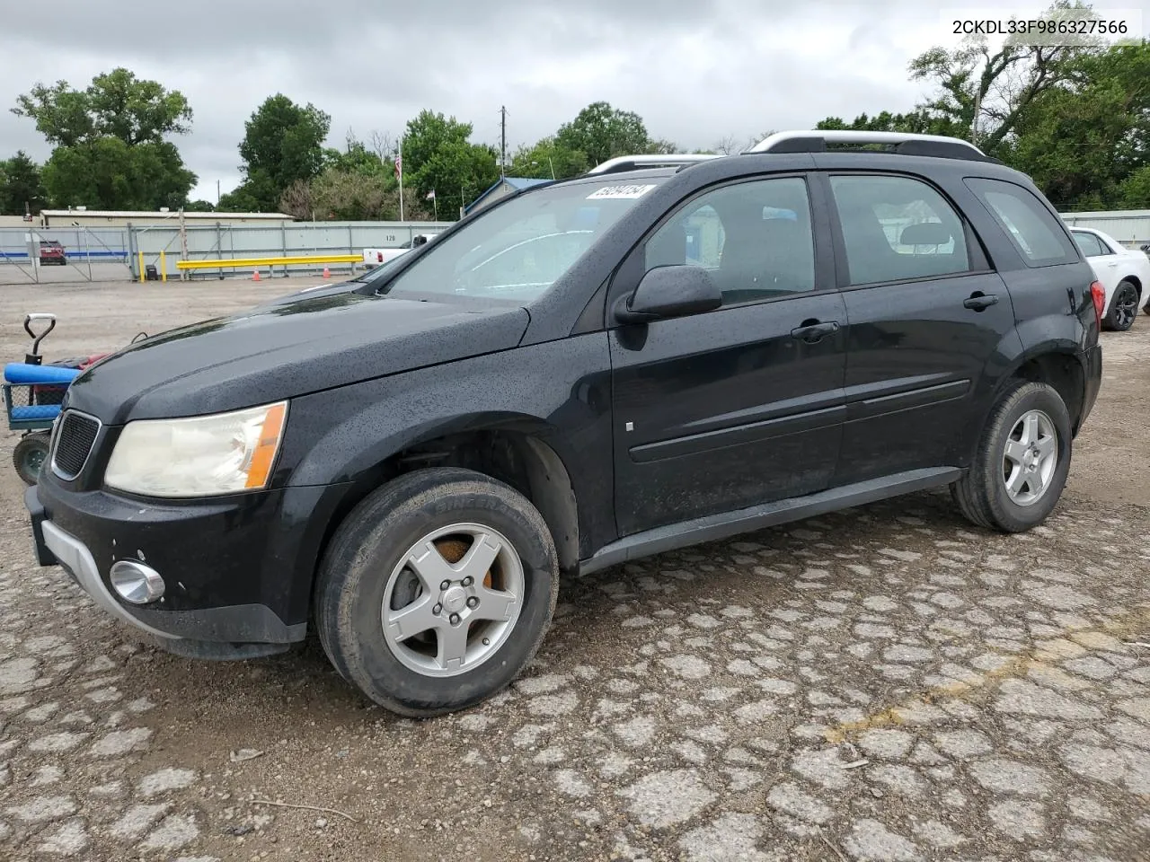 2008 Pontiac Torrent VIN: 2CKDL33F986327566 Lot: 59294154