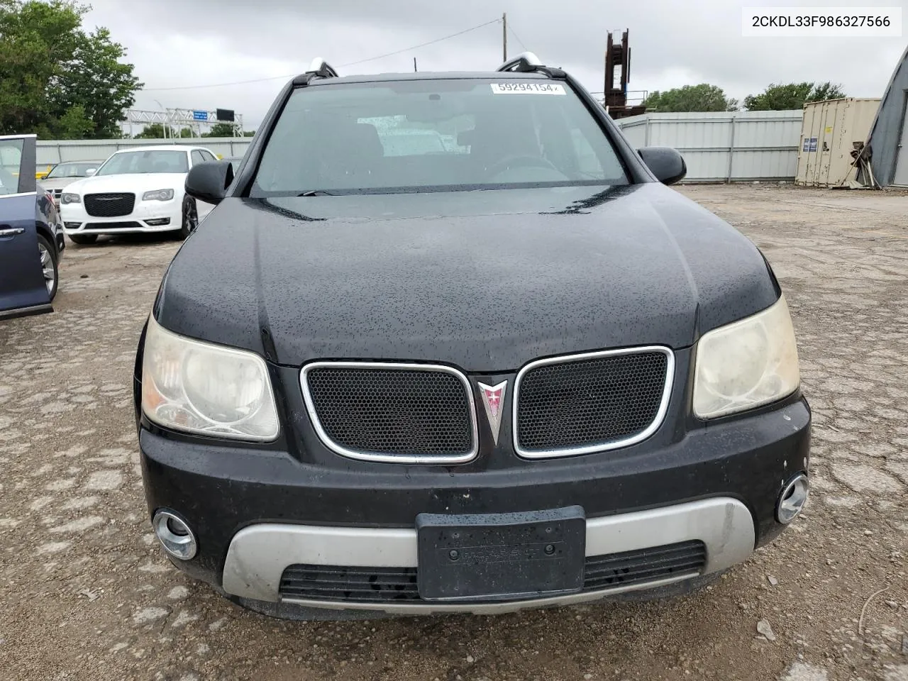 2008 Pontiac Torrent VIN: 2CKDL33F986327566 Lot: 59294154