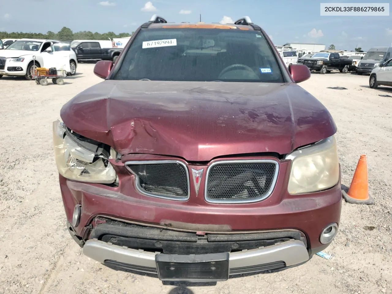 2CKDL33F886279865 2008 Pontiac Torrent