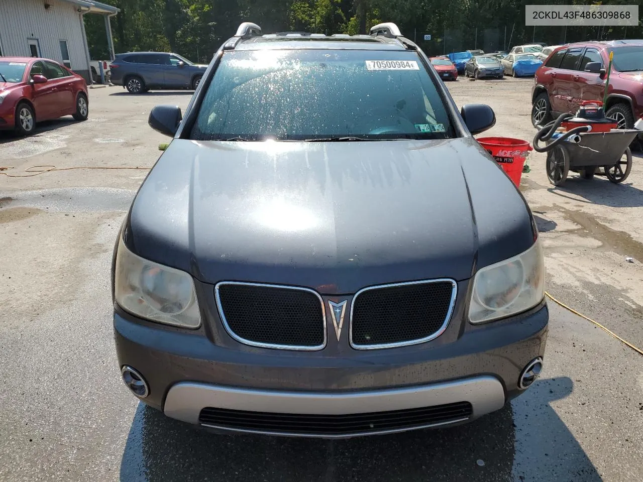 2008 Pontiac Torrent VIN: 2CKDL43F486309868 Lot: 70500984