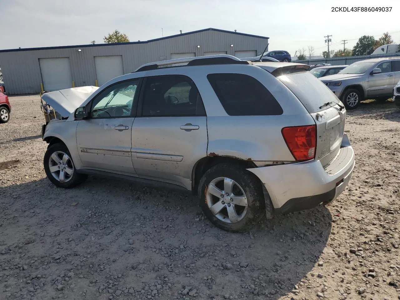 2008 Pontiac Torrent VIN: 2CKDL43F886049037 Lot: 71366774