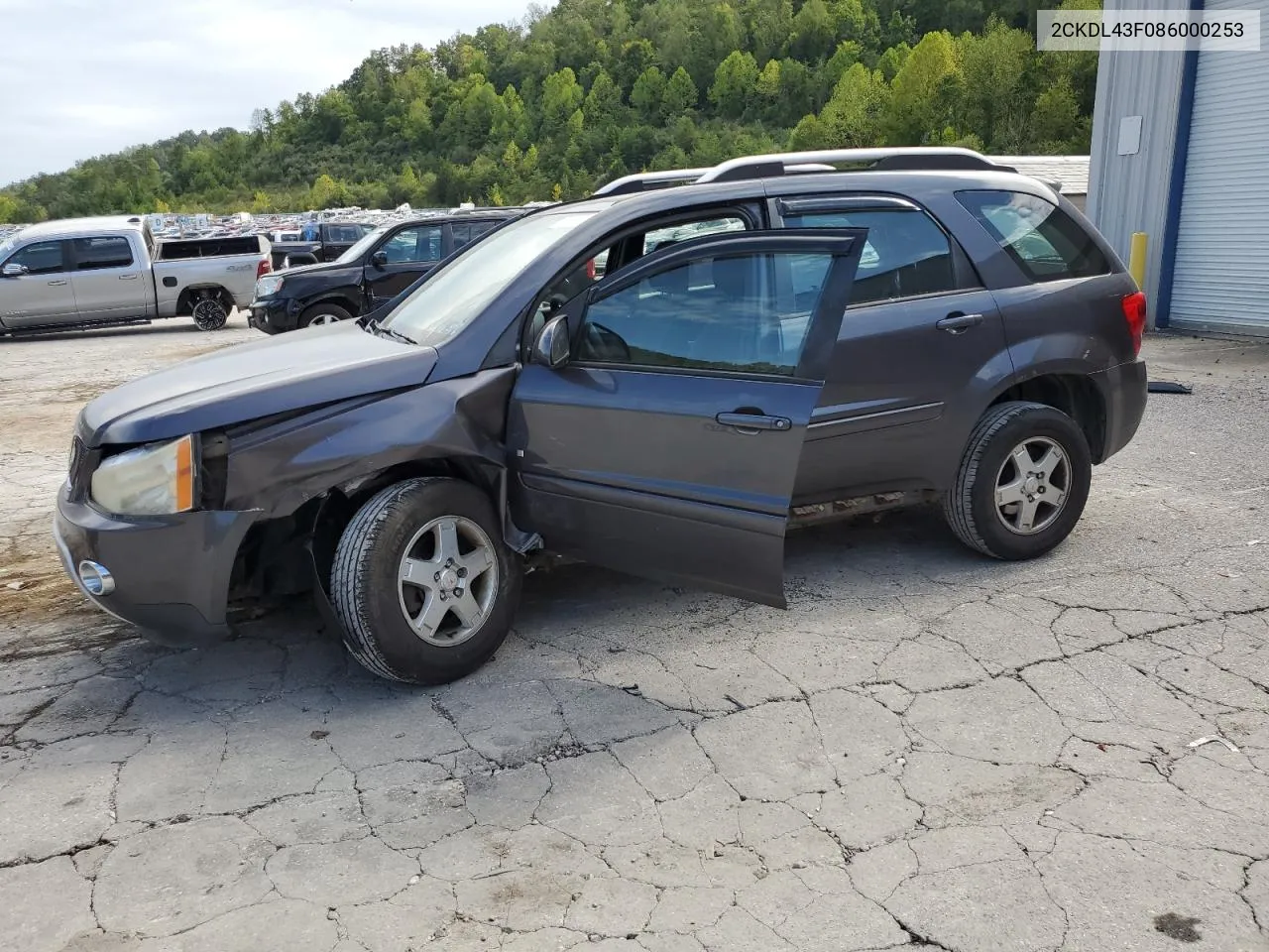 2008 Pontiac Torrent VIN: 2CKDL43F086000253 Lot: 71529704