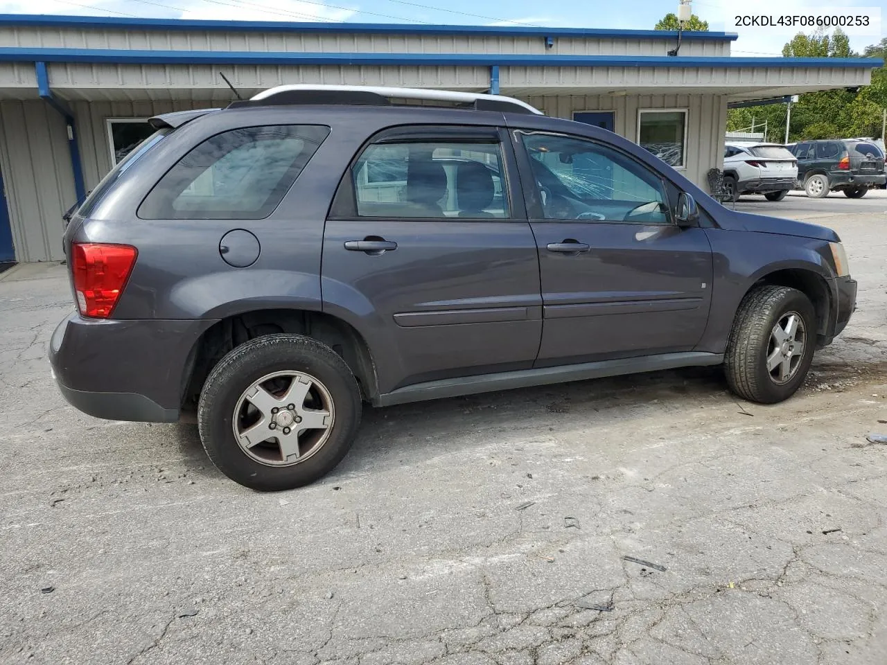 2008 Pontiac Torrent VIN: 2CKDL43F086000253 Lot: 71529704