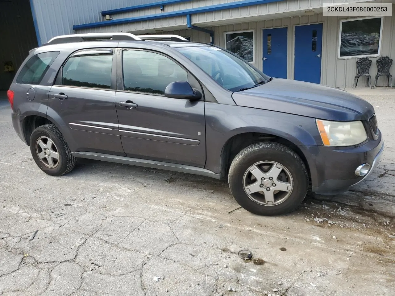 2008 Pontiac Torrent VIN: 2CKDL43F086000253 Lot: 71529704