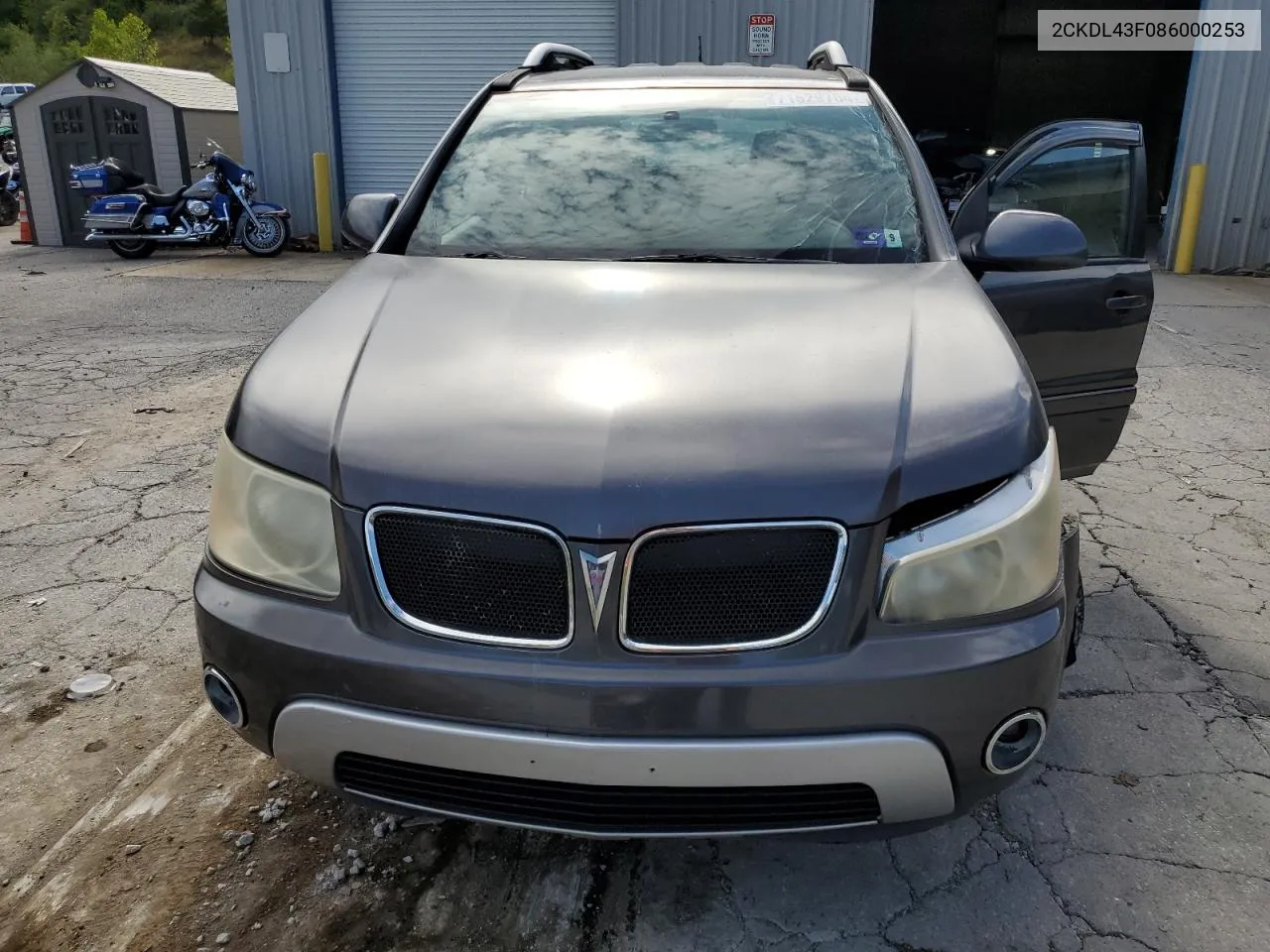 2008 Pontiac Torrent VIN: 2CKDL43F086000253 Lot: 71529704