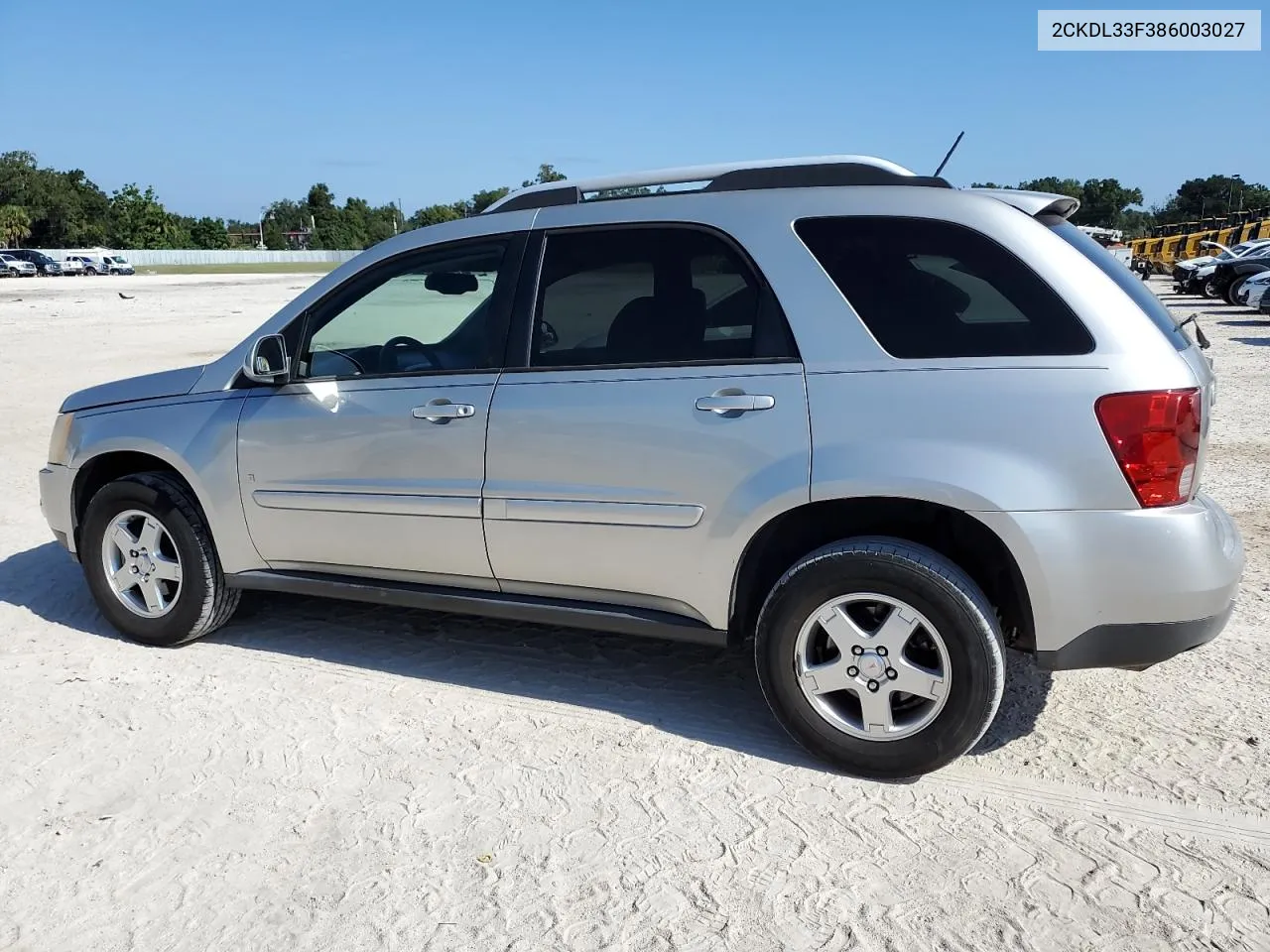 2008 Pontiac Torrent VIN: 2CKDL33F386003027 Lot: 71806194