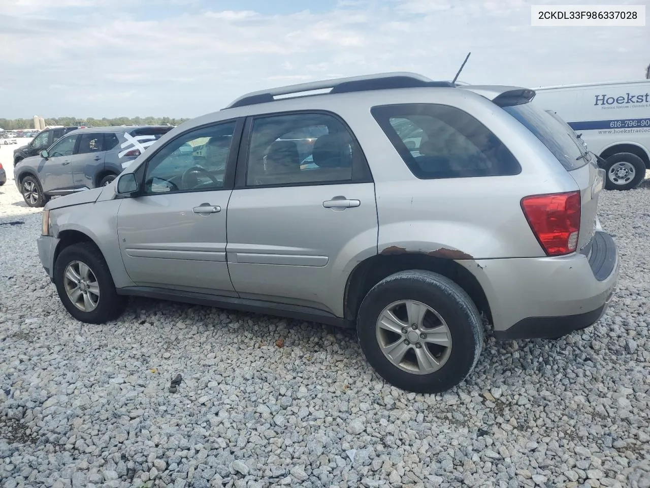 2008 Pontiac Torrent VIN: 2CKDL33F986337028 Lot: 72413234