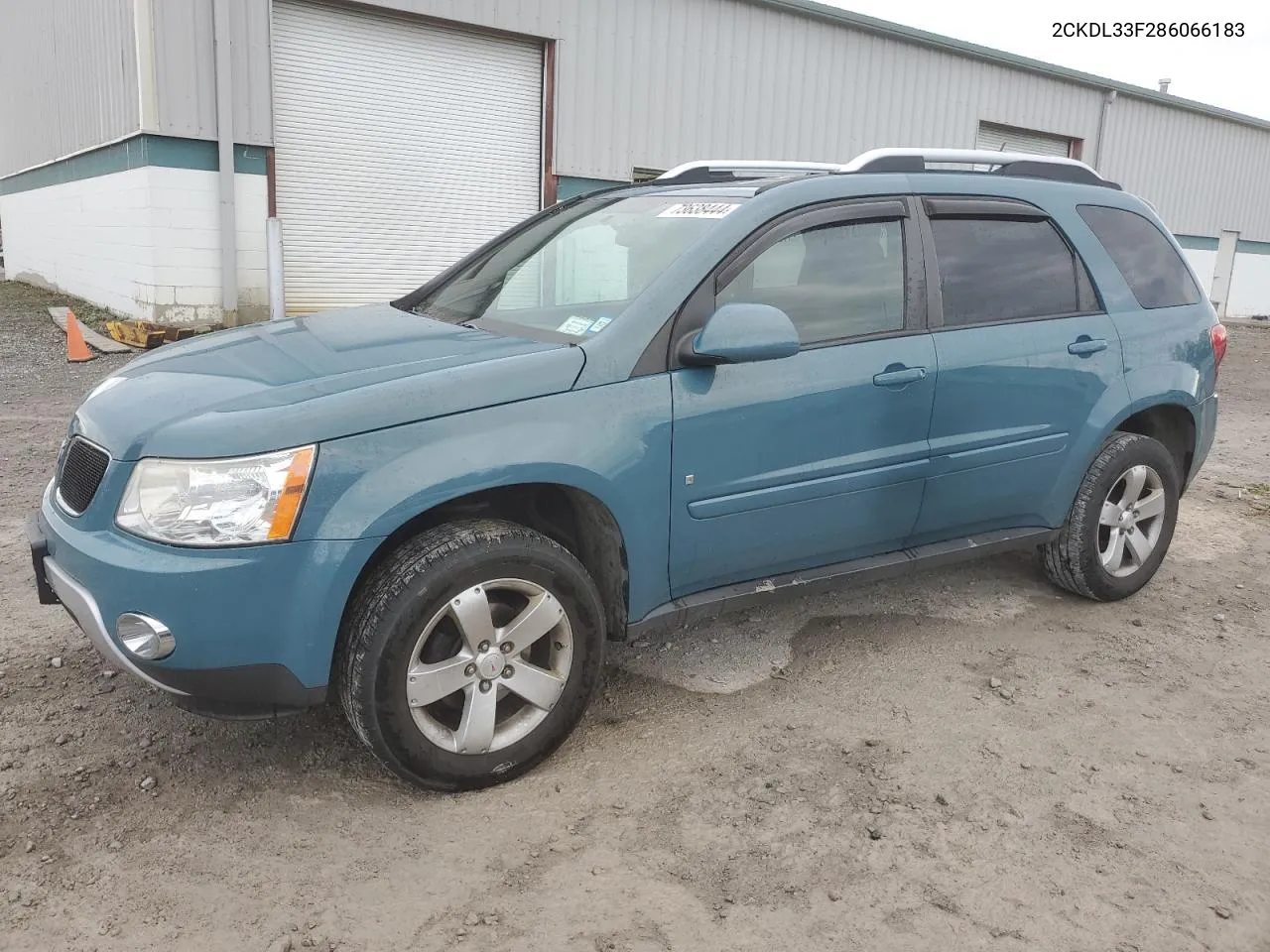 2008 Pontiac Torrent VIN: 2CKDL33F286066183 Lot: 73638444