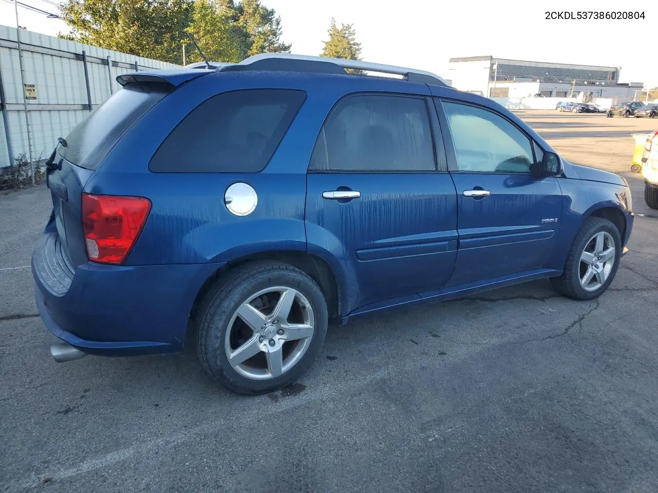 2008 Pontiac Torrent Gxp VIN: 2CKDL537386020804 Lot: 75809054