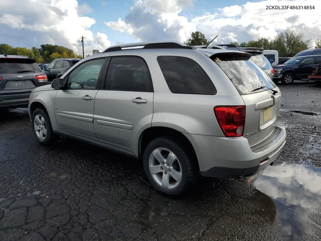 2008 Pontiac Torrent VIN: 2CKDL33F486314854 Lot: 77185494